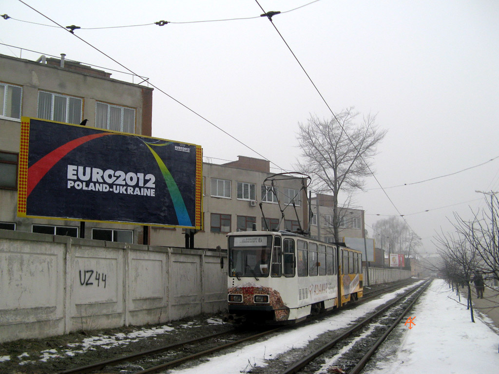 Львов, Tatra KT4D № 1162