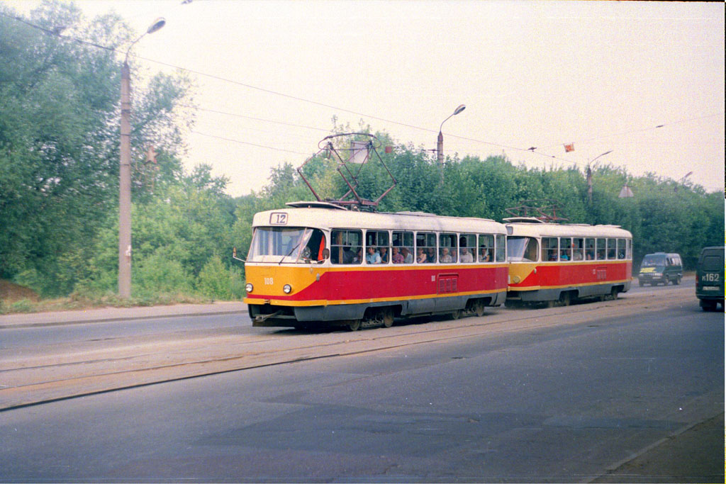 Tver, Tatra T3SU # 108; Tver — Tver tramway in the early 2000s (2002 — 2006)
