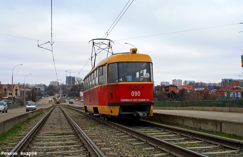 Краснодар, Tatra T3SU № 090 Краснодар, Tatra T3SU № 090