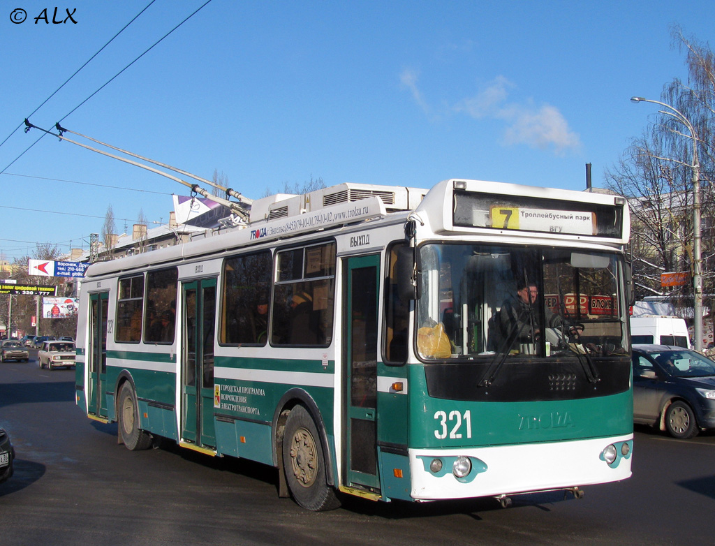 Воронеж, ЗиУ-682Г-016.02 № 321