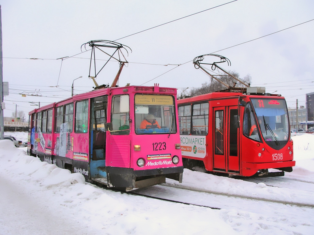 Казань, 71-605 (КТМ-5М3) № 1223
