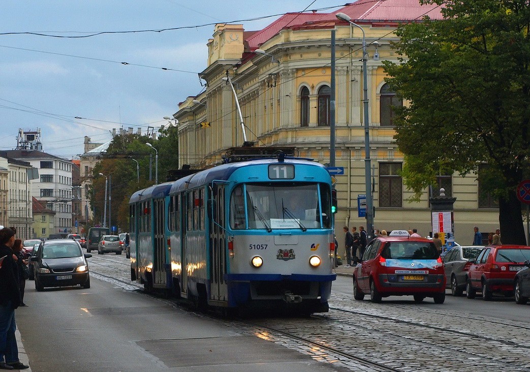 Рига, Tatra T3A № 51057