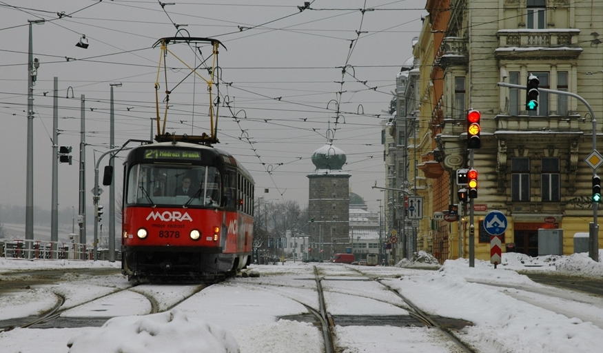Прага, Tatra T3R.P № 8378