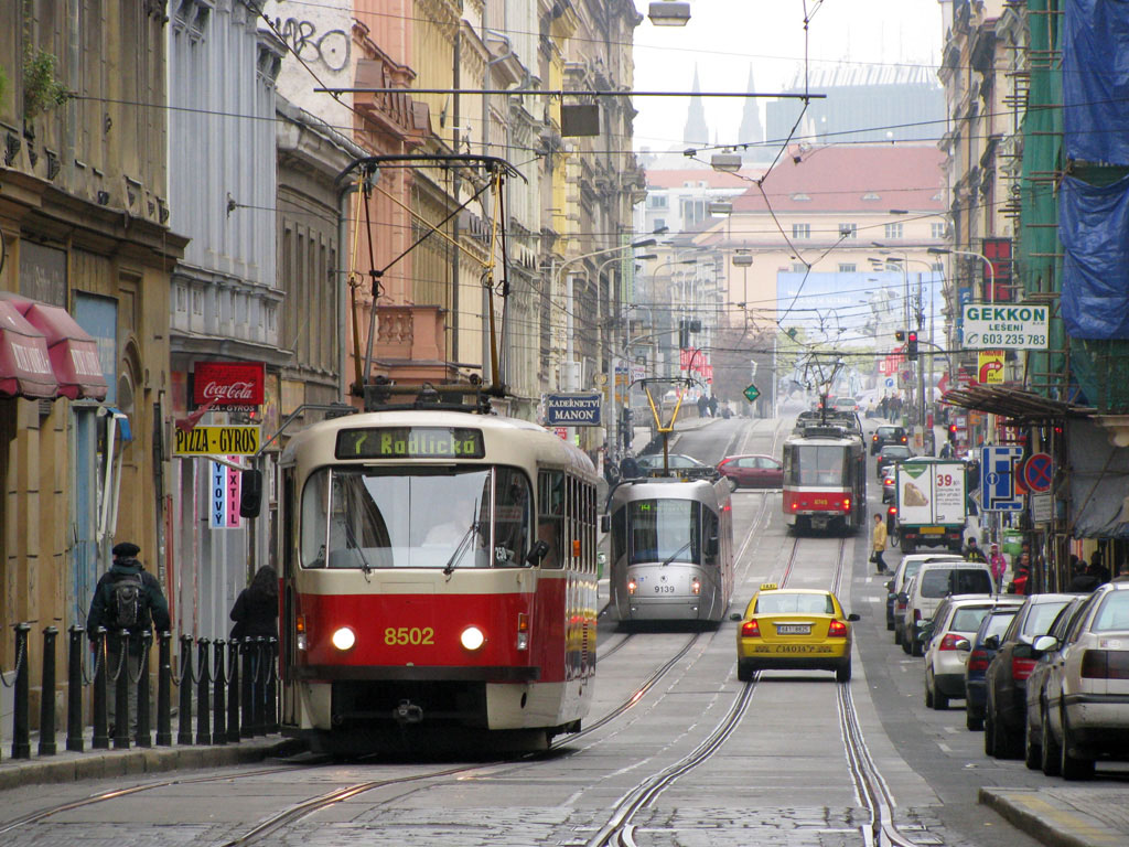 Прага, Tatra T3R.P № 8502