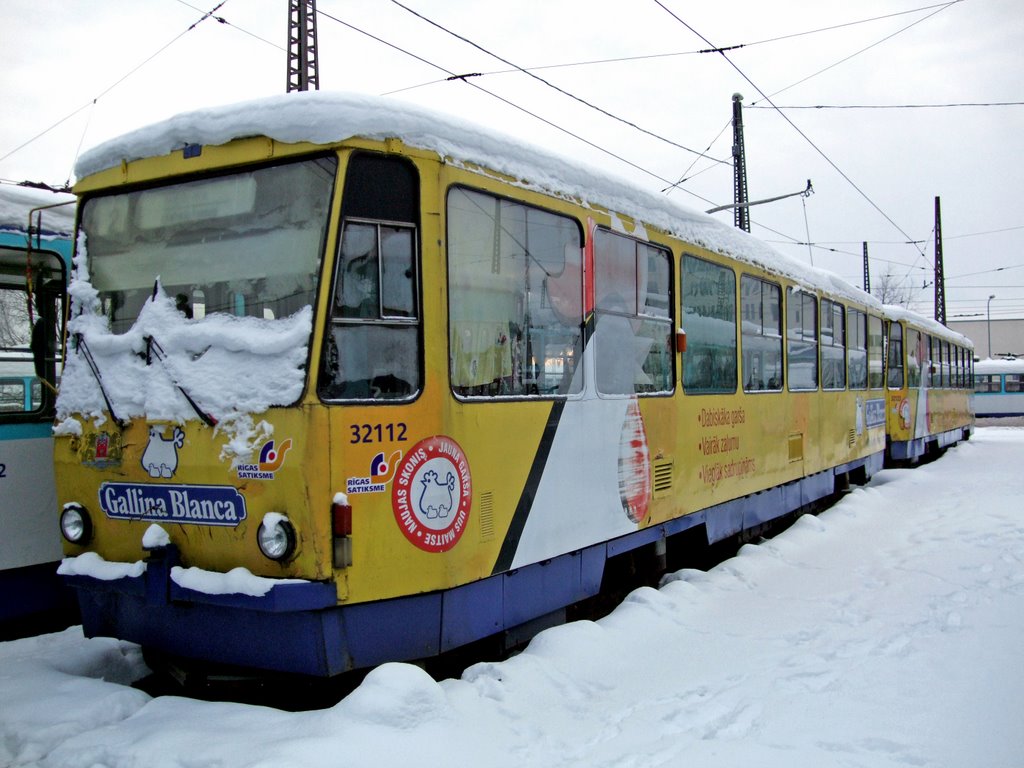 Рига, Tatra T6B5SU № 32112