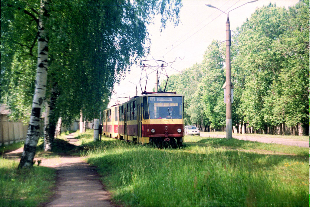 Tver, Tatra T6B5SU № 13; Tver — Tver tramway in the early 2000s (2002 — 2006)