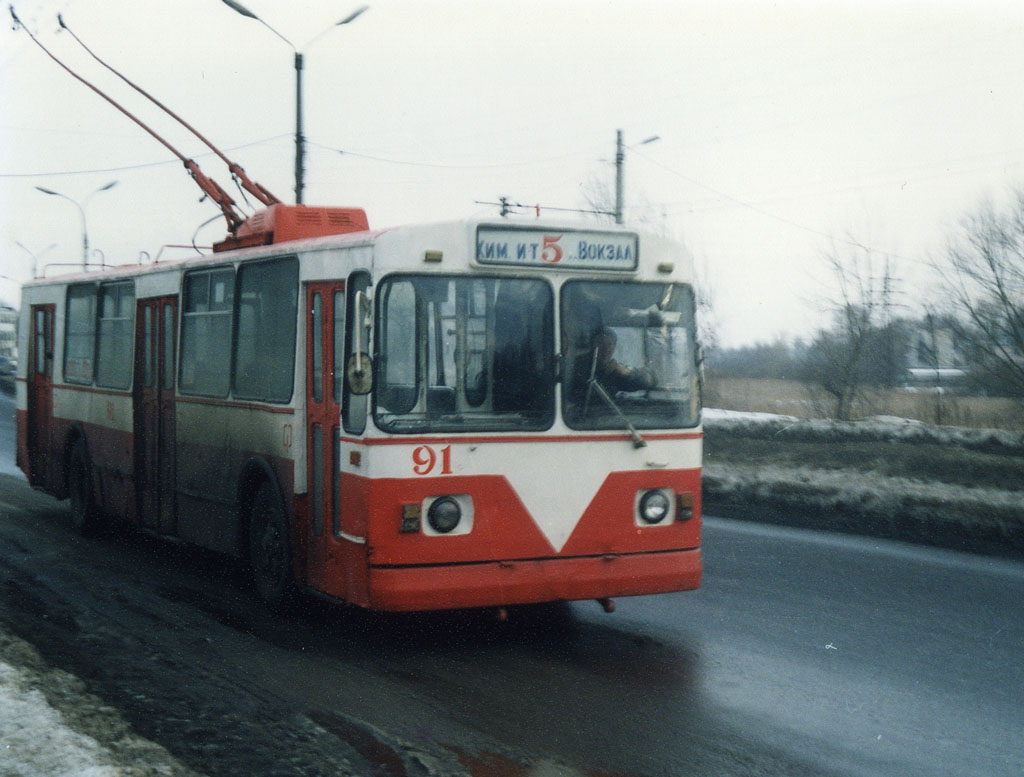 Тверь, ЗиУ-682В [В00] № 91; Тверь — Тверской троллейбус в начале 2000-х гг. (2002 — 2006 гг.)