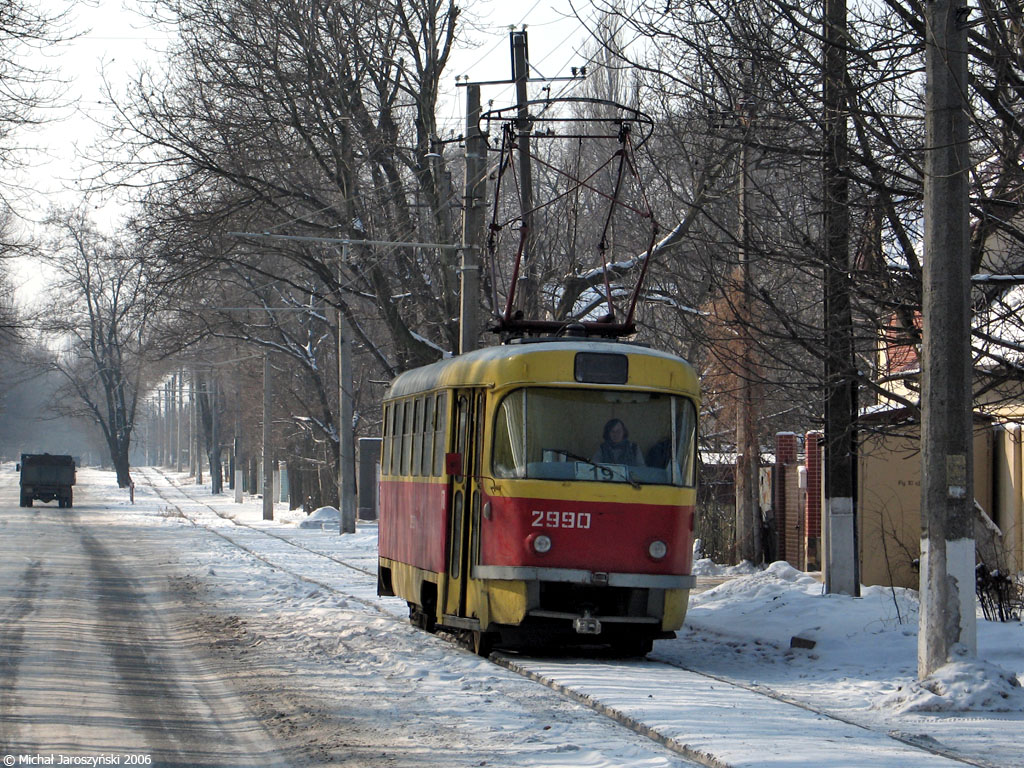 Odessa, Tatra T3SU (2-door) N°. 2990