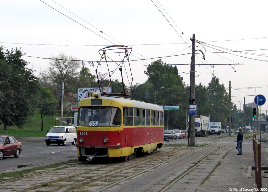 Одесса, Tatra T3SU № 3326