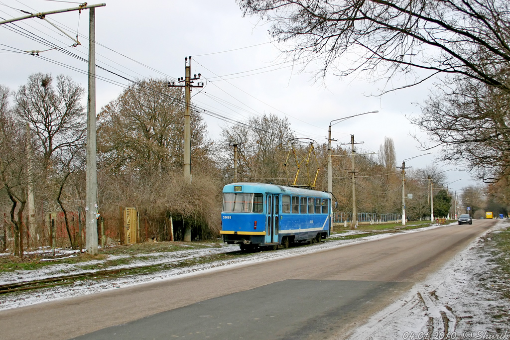 Одесса, Tatra T3R.P № 3088
