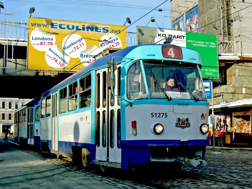 Рига, Tatra T3A № 51275