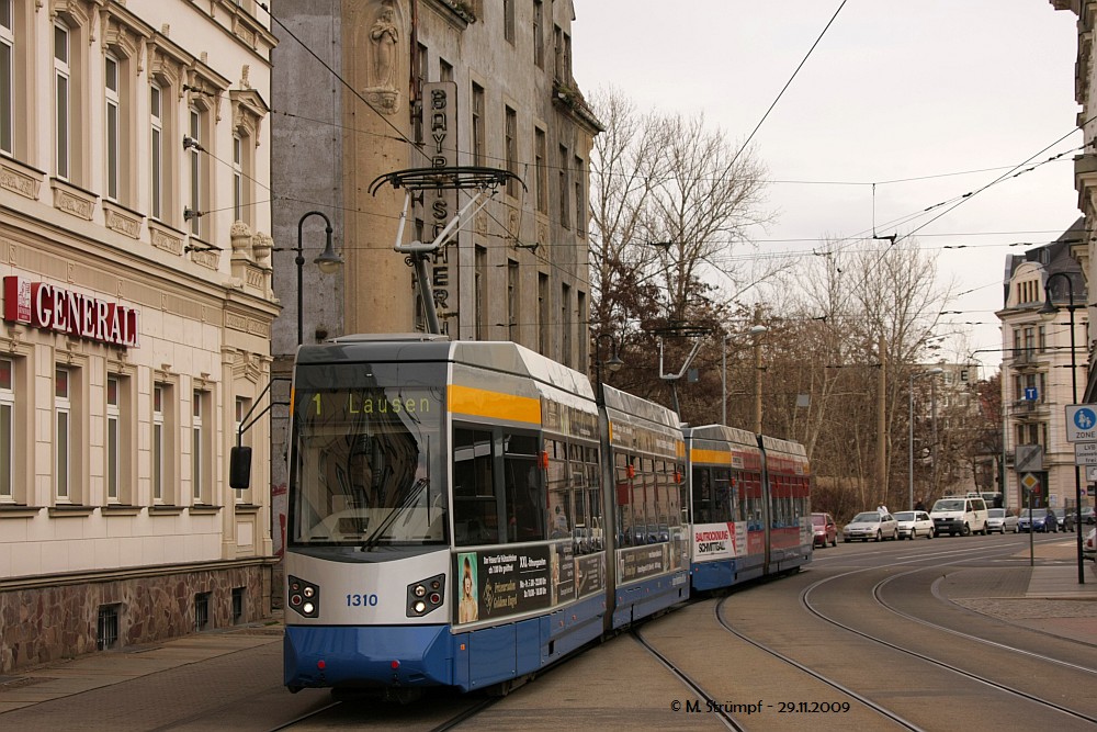 Лейпциг, Leoliner Fahrzeug-Bau Leipzig NGTW6L № 1310