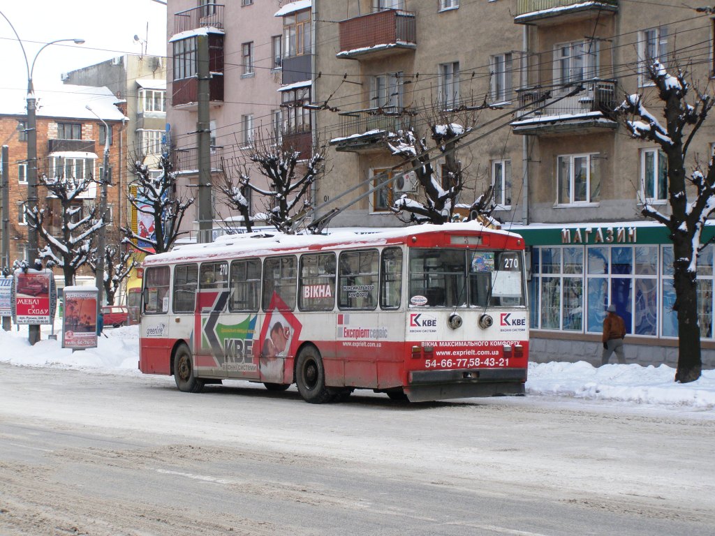 Черновцы, Škoda 14Tr02/6 № 270