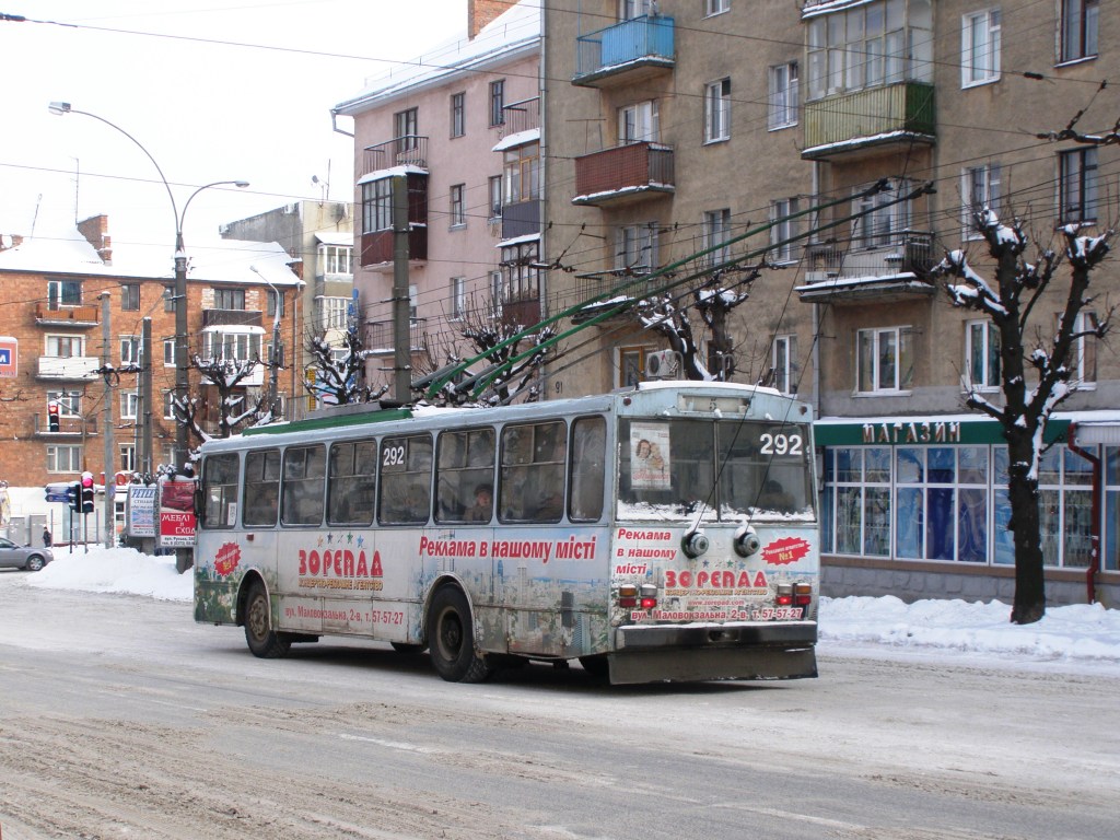 Черновцы, Škoda 14Tr89/6 № 292