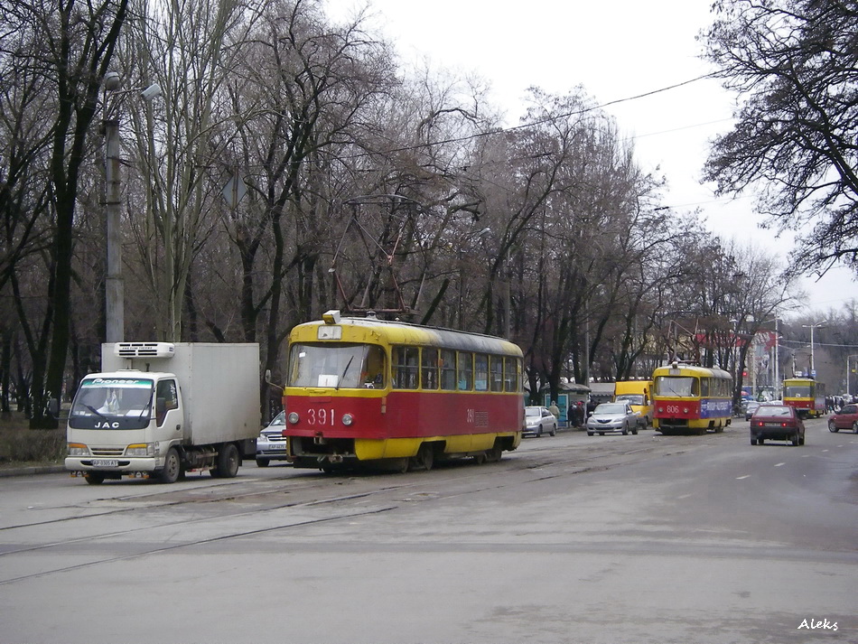 Запорожье, Tatra T3SU № 391