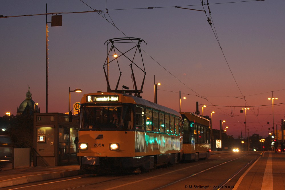 Лейпциг, Tatra T4D-M2 № 2054