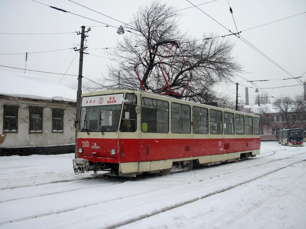 Донецк, Татра-Юг Т6Б5 № 3001