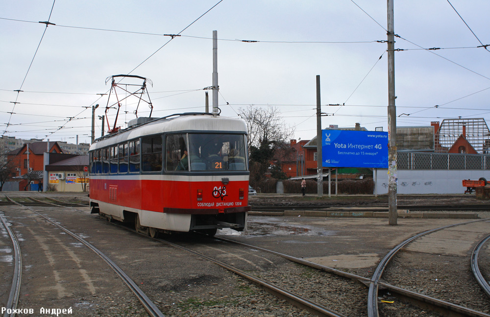 Краснодар, Tatra T3SU КВР ТРЗ № 013