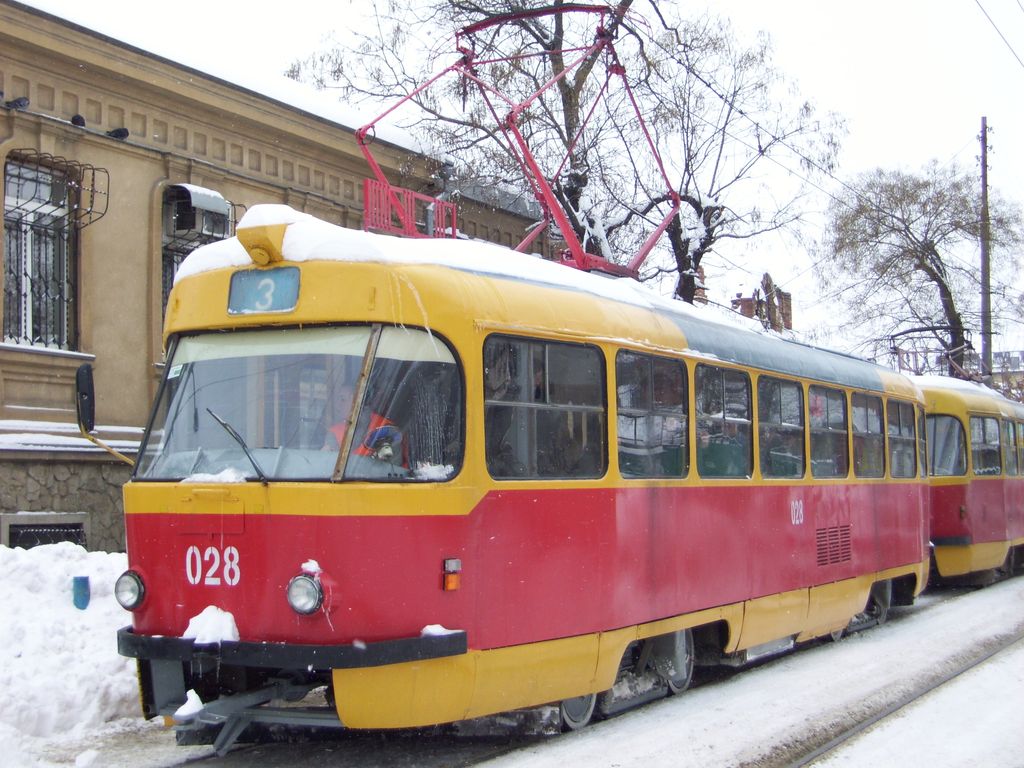 Краснодар, Tatra T3SU № 028