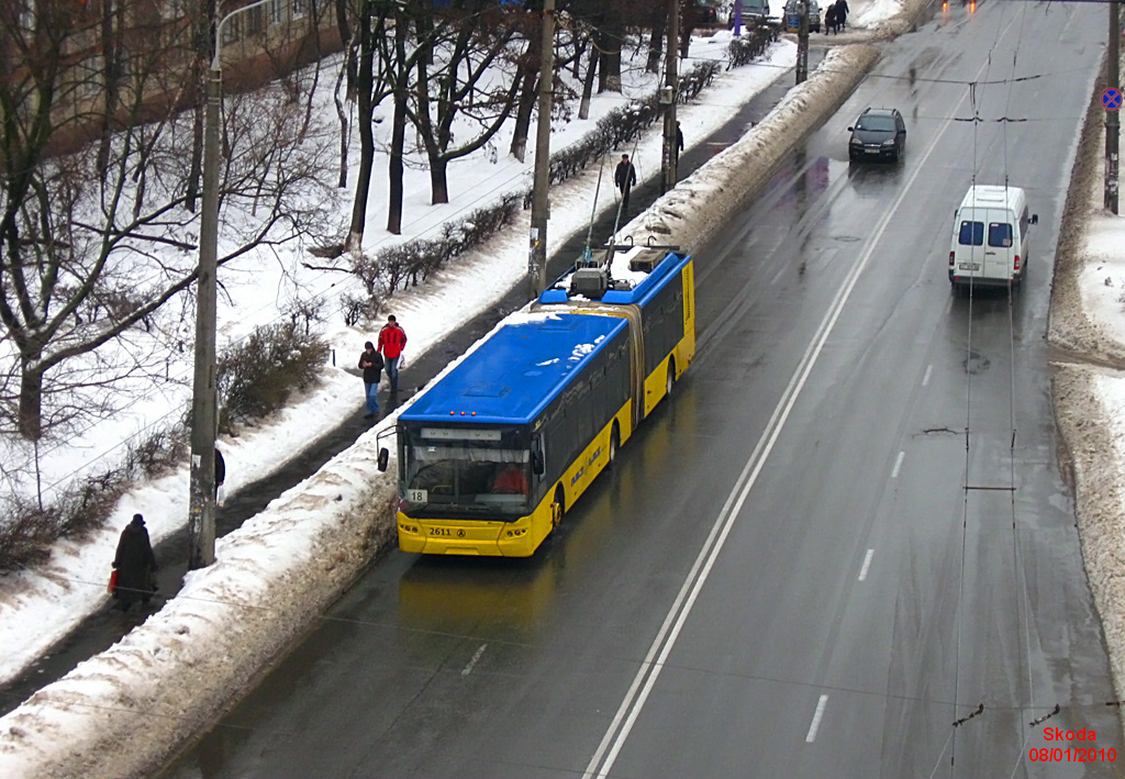 Киев, ЛАЗ E301D1 № 2611