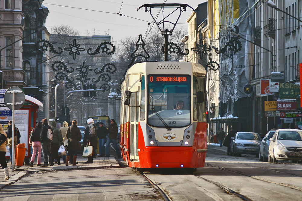 Région de Silésie, Konstal 105N-2K N°. 693