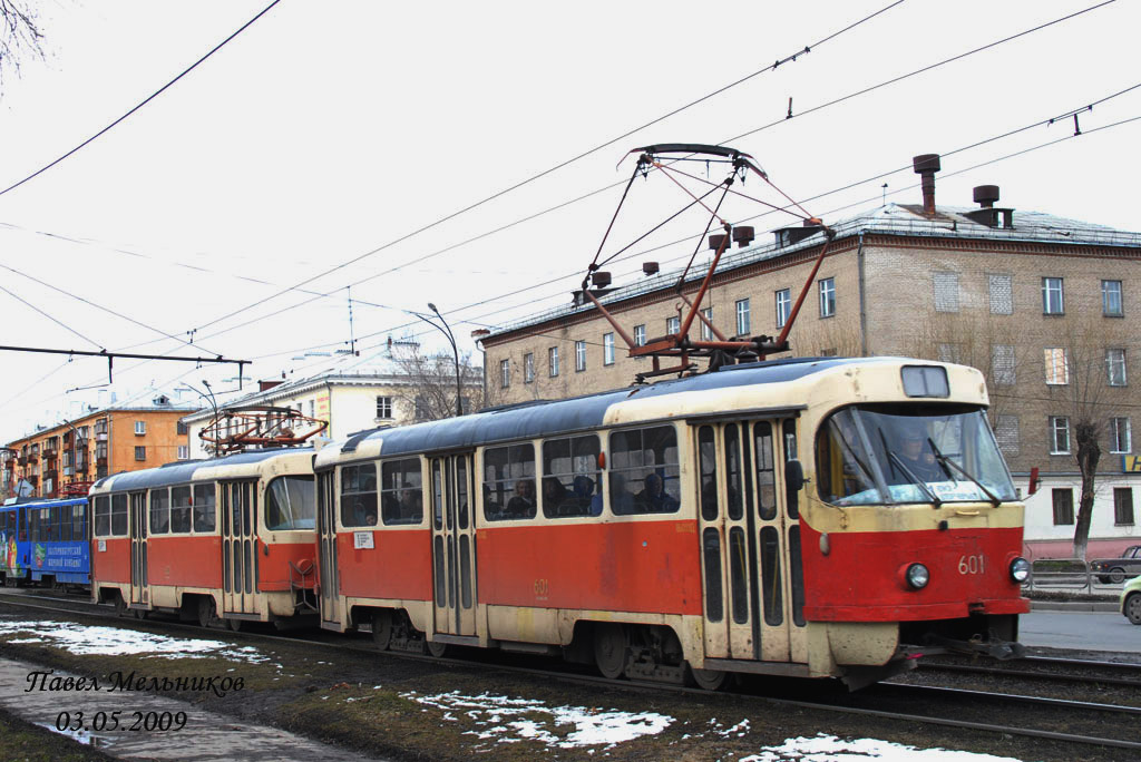 Екатеринбург, Tatra T3SU № 601