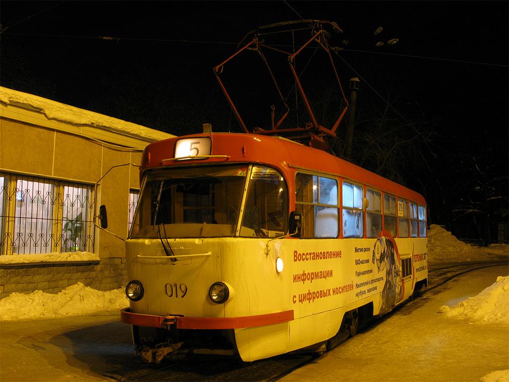 Екатеринбург, Tatra T3SU (двухдверная) № 019