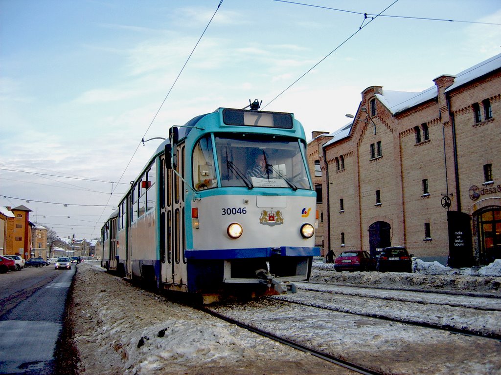 Рига, Tatra T3A № 30046