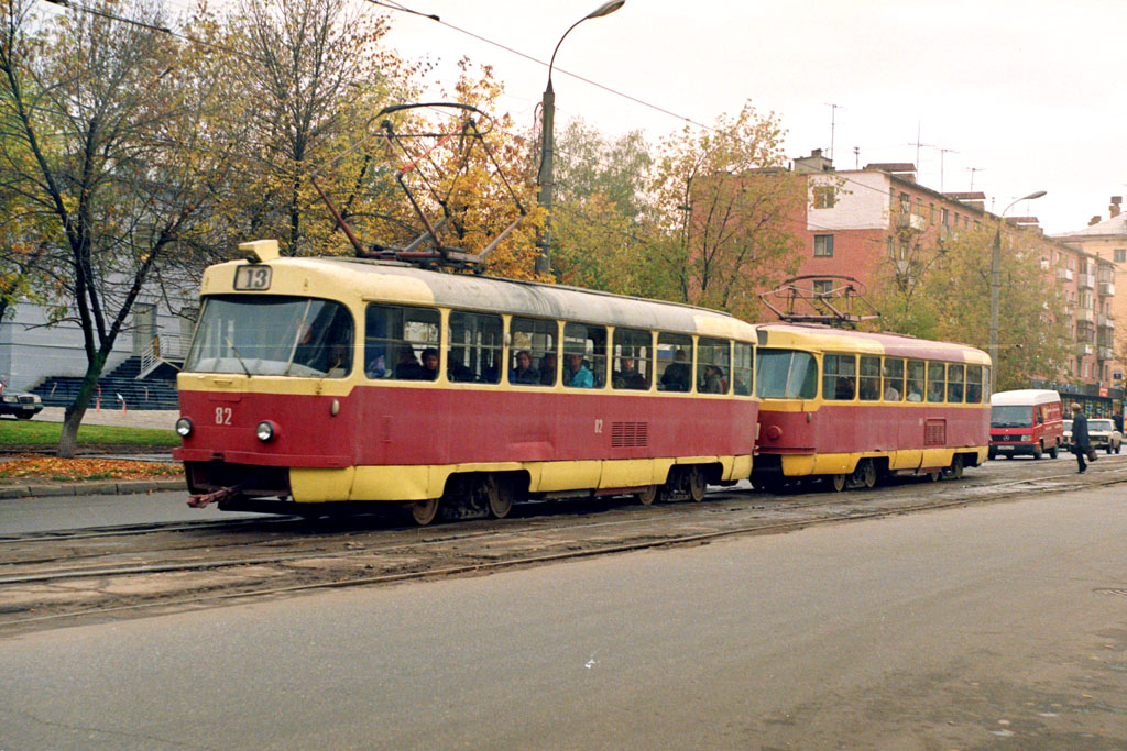 Тверь, Tatra T3SU № 82; Тверь — Тверской трамвай в начале 2000-х гг. (2002 — 2006 гг.)