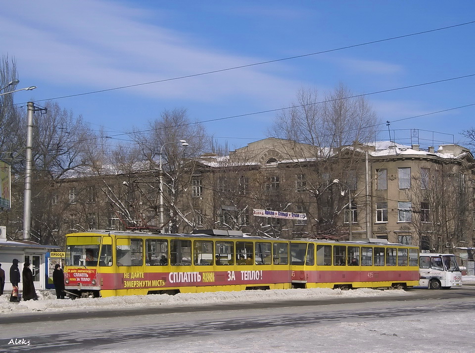 Запорожье, Tatra T6B5SU № 424