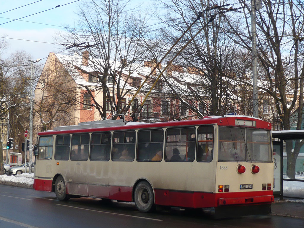 Вильнюс, Škoda 14Tr89/6 № 1553