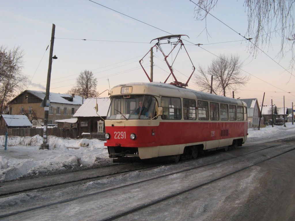 Ижевск, Tatra T3SU № 2291