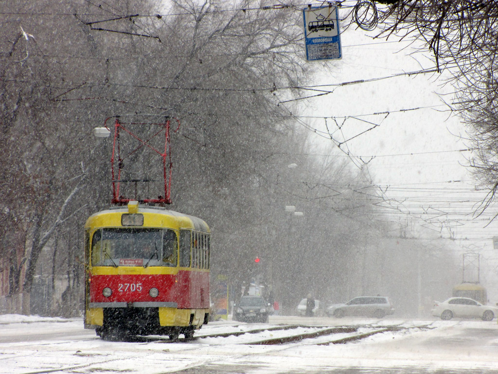 Волгоград, Tatra T3SU № 2705