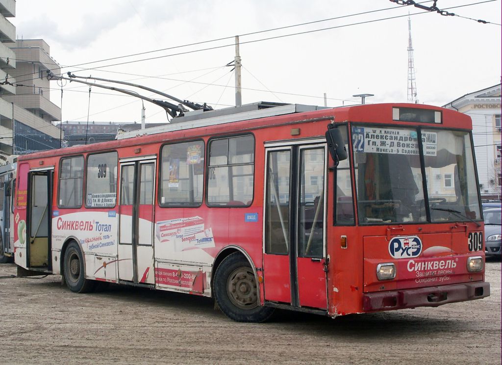 Ростов-на-Дону, Škoda 14Tr01 № 309