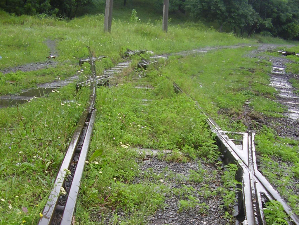 Makiïvka — Abandoned tram lines