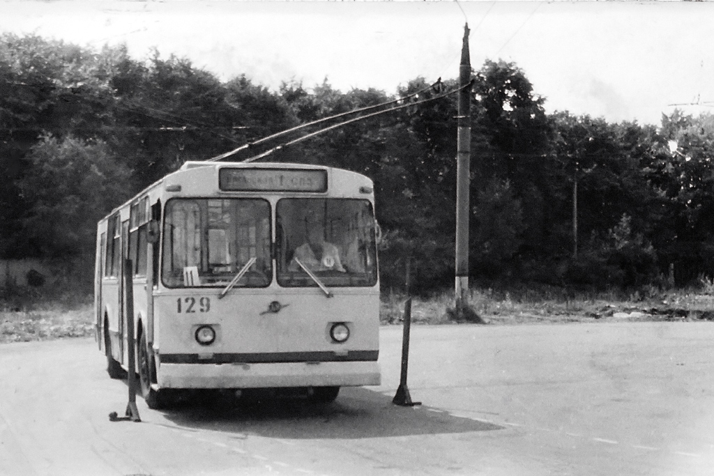 Орёл, ЗиУ-682В № 129; Орёл — Исторические фотографии [1946-1991]; Орёл — Троллейбусное депо