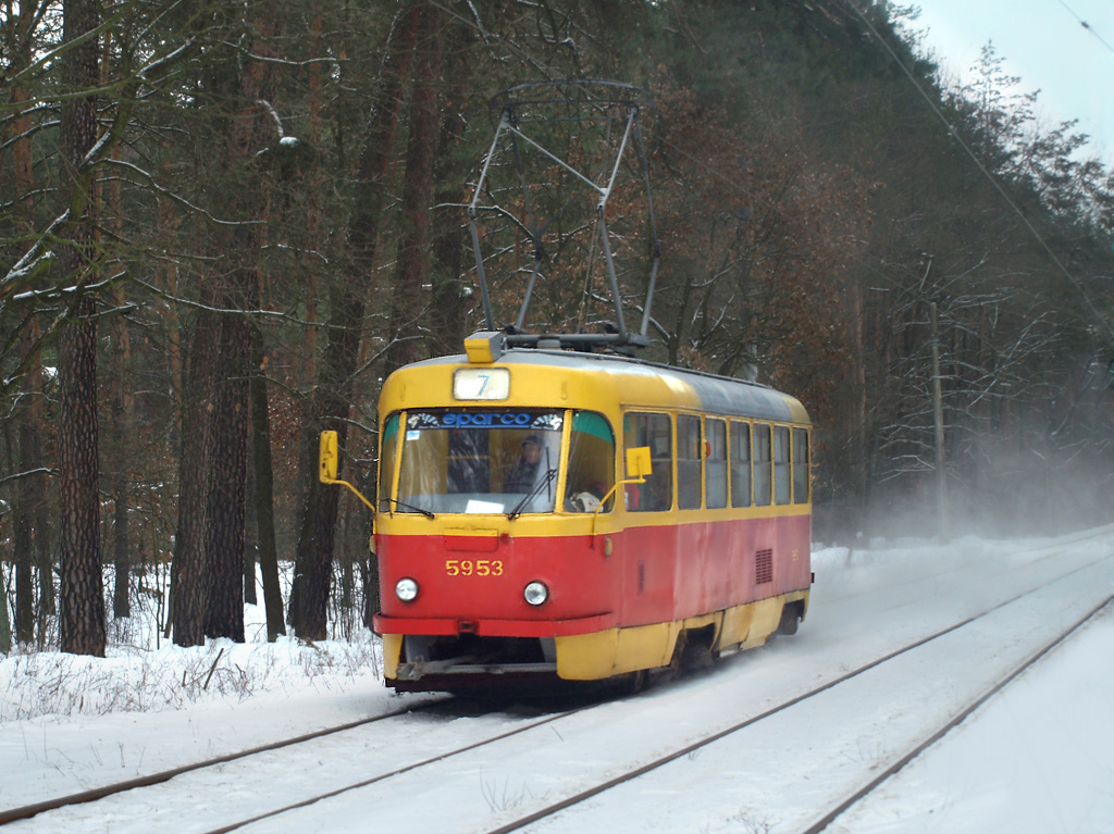 Киев, Tatra T3SU № 5953