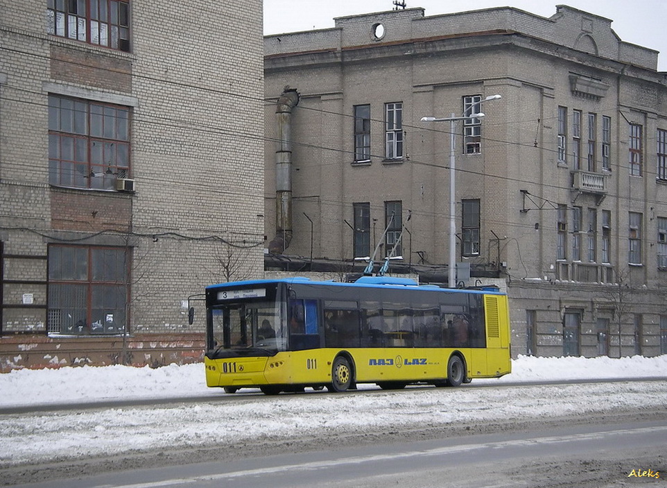 Запорожье, ЛАЗ E183D1 № 011