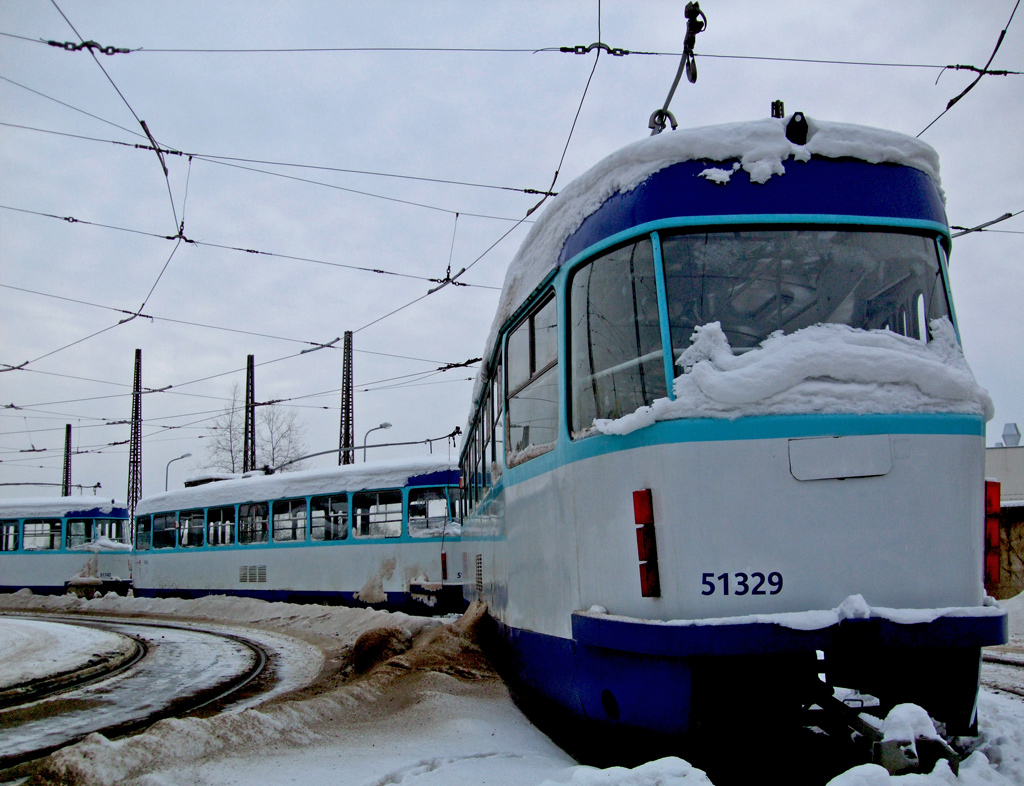 Рига, Tatra T3A № 51329