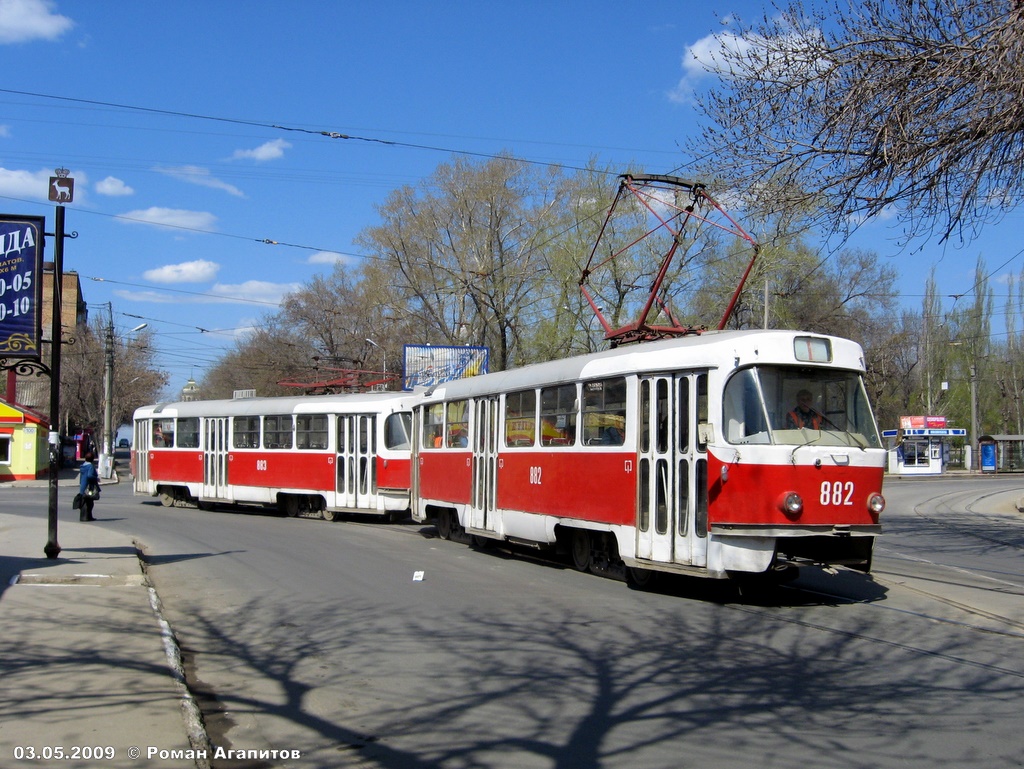 Самара, Tatra T3SU № 882