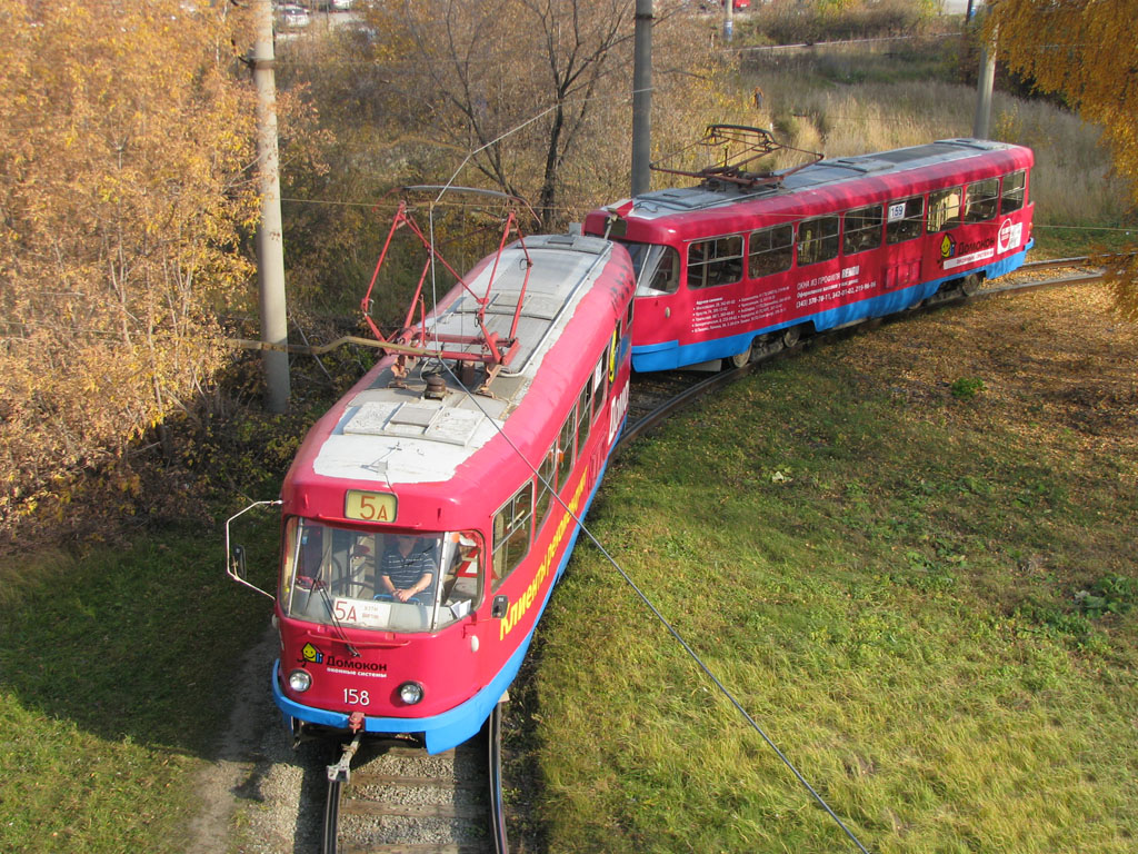 Екатеринбург, Tatra T3SU № 158