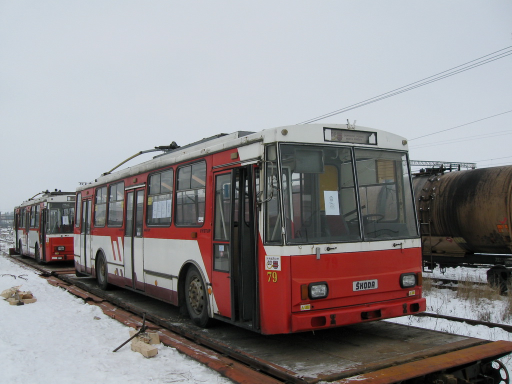 Rivne, Škoda 14Tr08/6 № 152; Rivne — Arrival of Škoda 14Tr 08/6 trolleys from Prešov