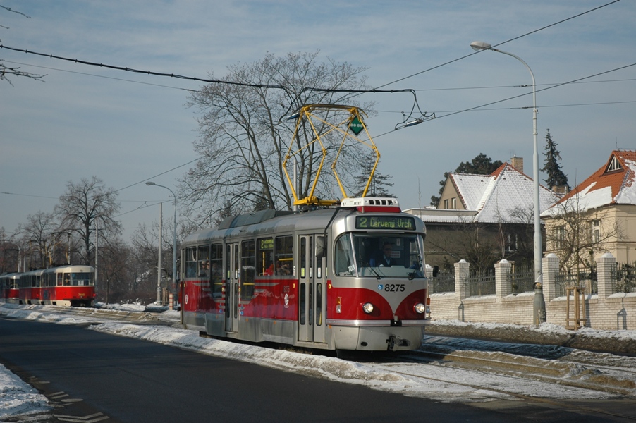 Прага, Tatra T3R.PLF № 8275
