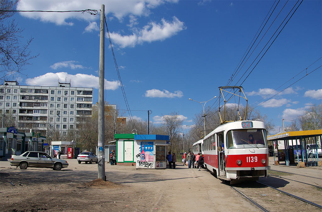 Самара, Tatra T3SU (двухдверная) № 1139