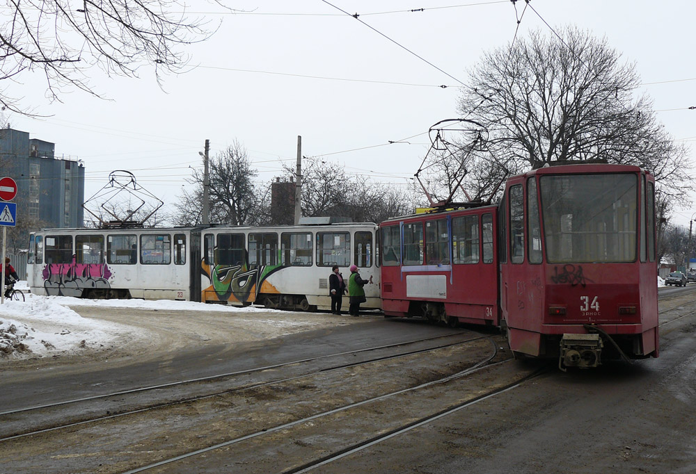 Житомир, Tatra KT4SU № 34; Житомир — Разные фотографии