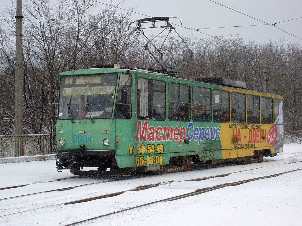 Каменское, Татра-Юг Т6Б5 № 2004