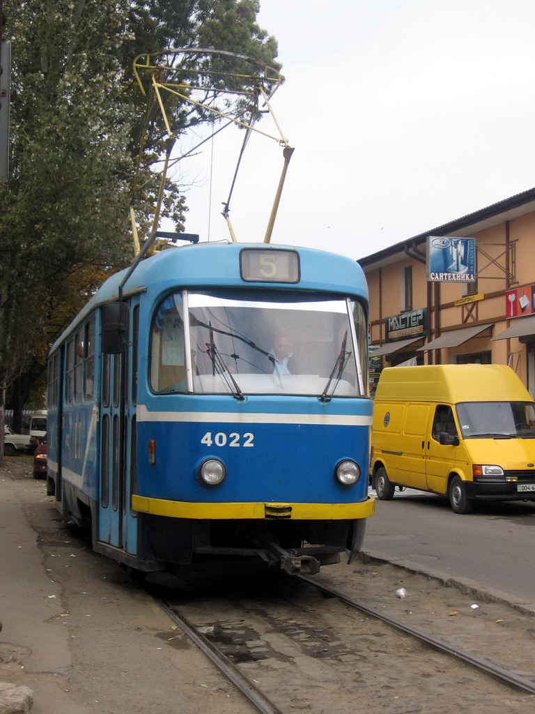 Одесса, Tatra T3R.P № 4022