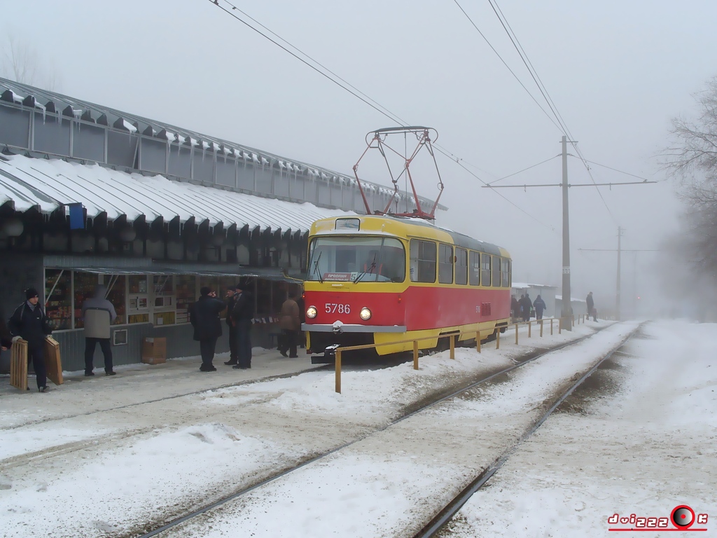 Волгоград, Tatra T3SU (двухдверная) № 5786