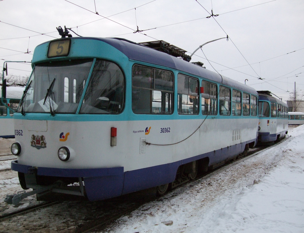 Рига, Tatra T3A № 30362