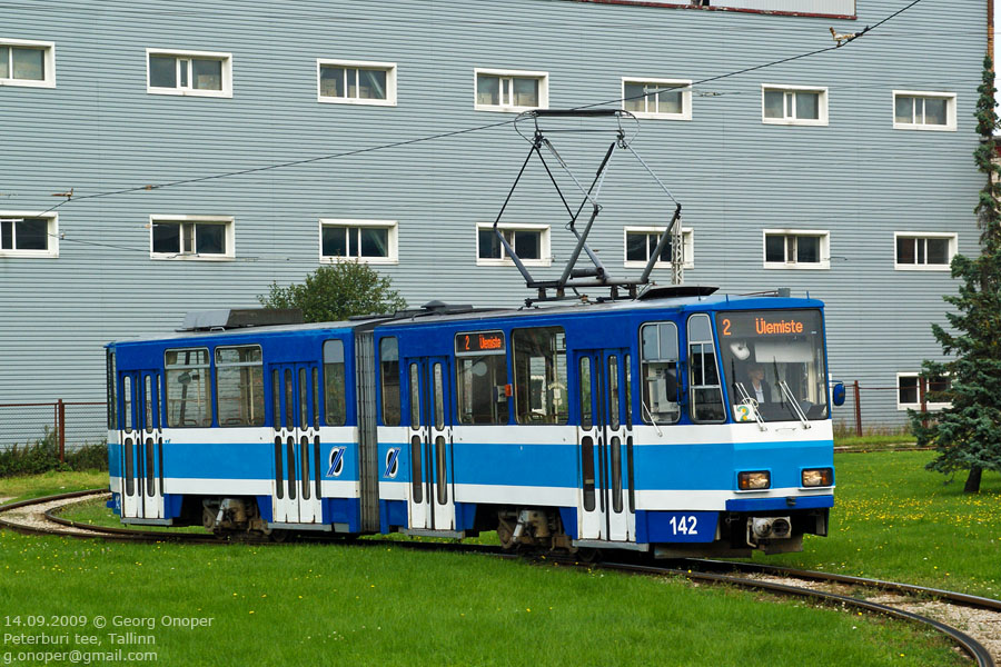 Таллин, Tatra KT4D № 142
